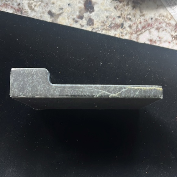 New black marble note holder with post it notes - Picture 6 of 8